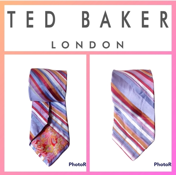 Ted Baker London 100% Silk Tie - Picture 1 of 8
